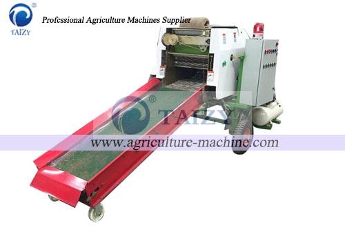 Automatic silage baler for making wheat silage