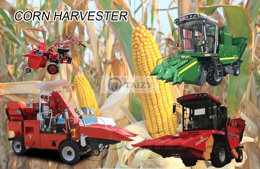corn harvester