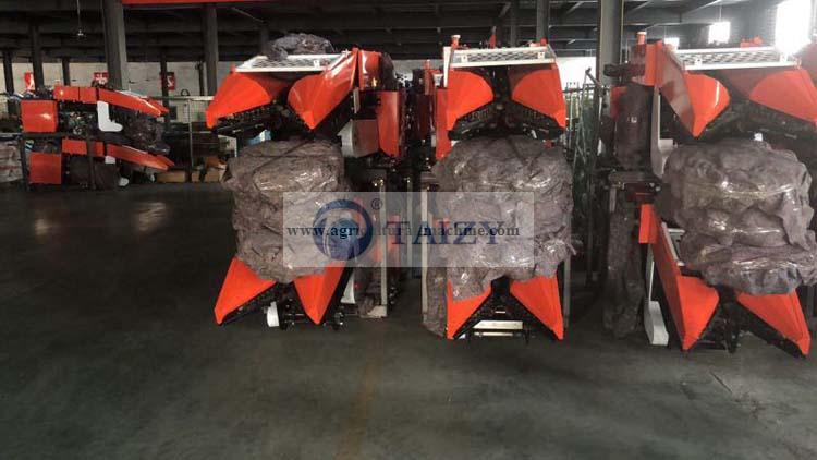 corn harvester