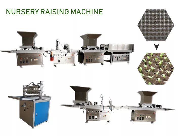 Nursery seeding machine